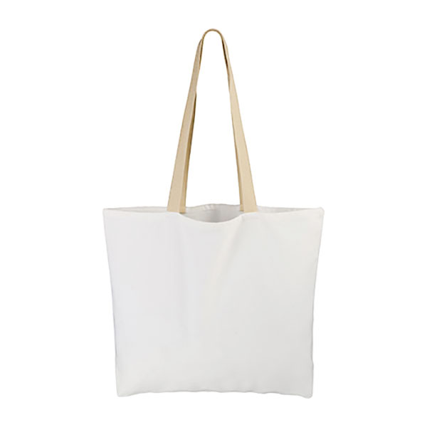 14.8" x 17" Canvas Tote Bag White 60pcs