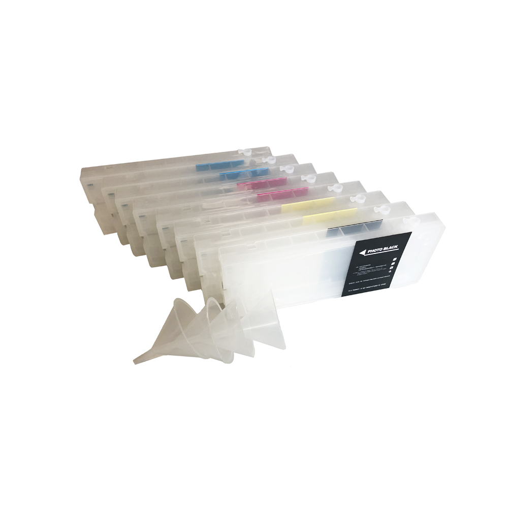 Epson Stylus Pro 7450 / 9450 Refilling Cartridge 8pcs / set, with 4 Funnels