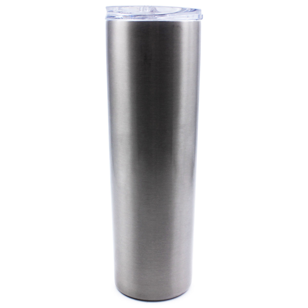 10PCS 30oz Sublimation Blank Sliver Skinny Tumbler Stainless Steel Insulated Water Bottle Double Wall Vacuum Travel Cup With Sealed Lid and Straw