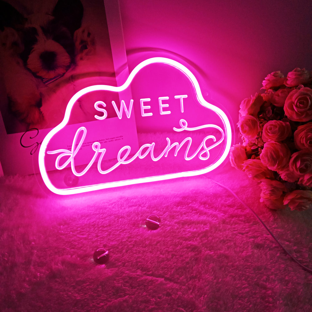 CALCA LED SWEET Dream Neon Sign, Size- 12.2 X 7.87 inches