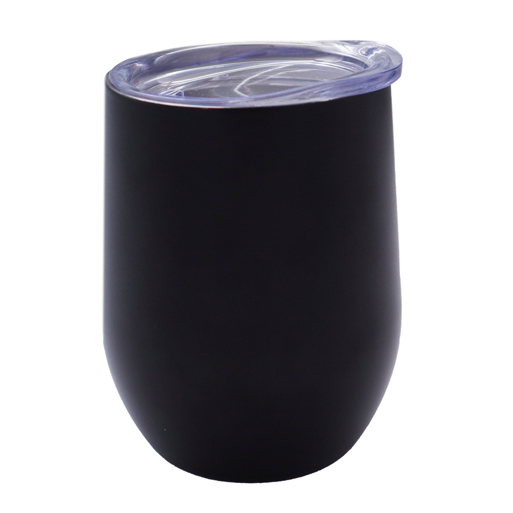 US Stock- 2PCS 12oz Black Stainless Steel Red Wine Tumbler Mugs with Direct Drinking Lid US Stock- 2PCS 12oz Black Stainless Steel Red Wine Tumbler Mugs with Direct Drinking Lid