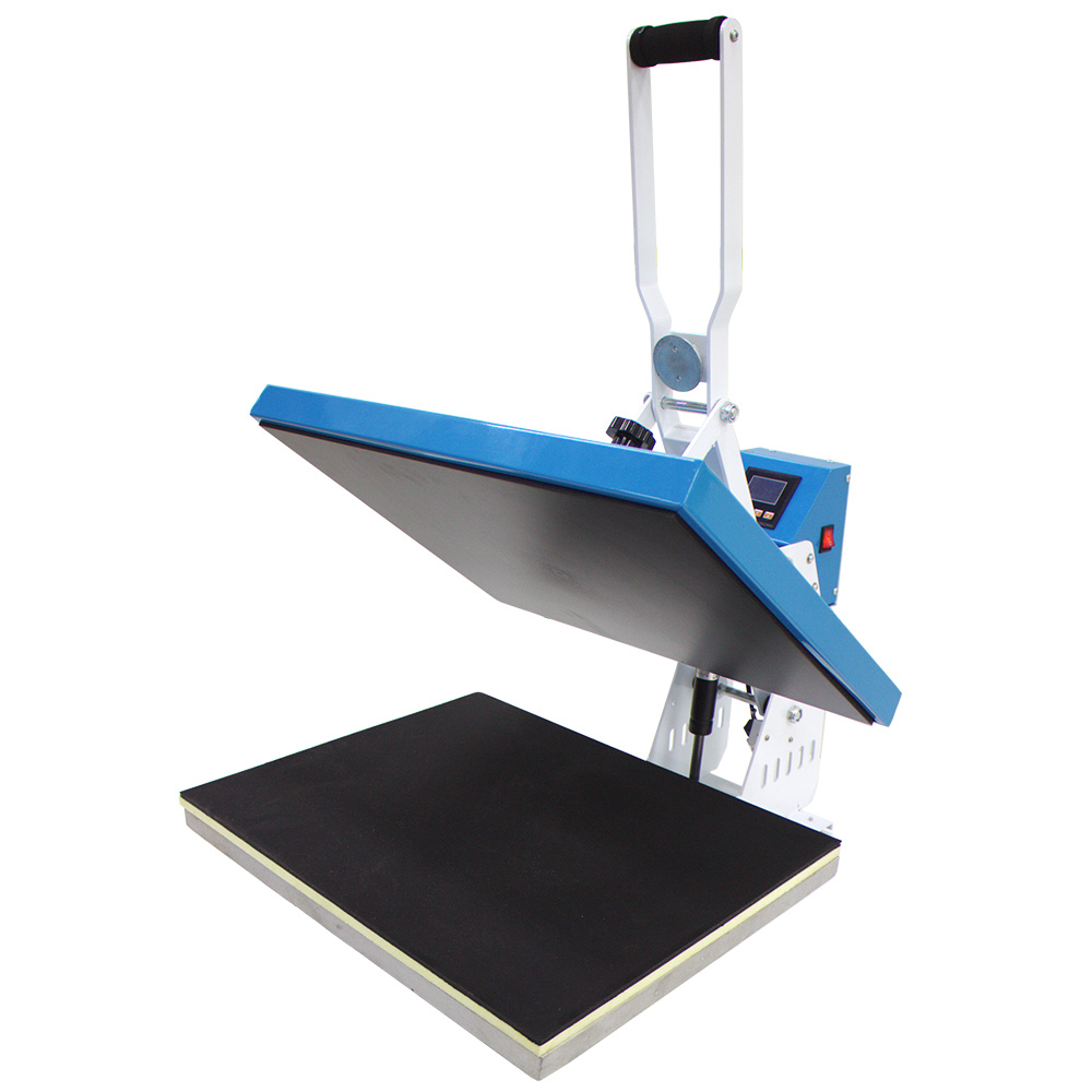 US Stock, Used Qomolangma 20in x 16in Auto Open Heat Press Machine Horizontal Version