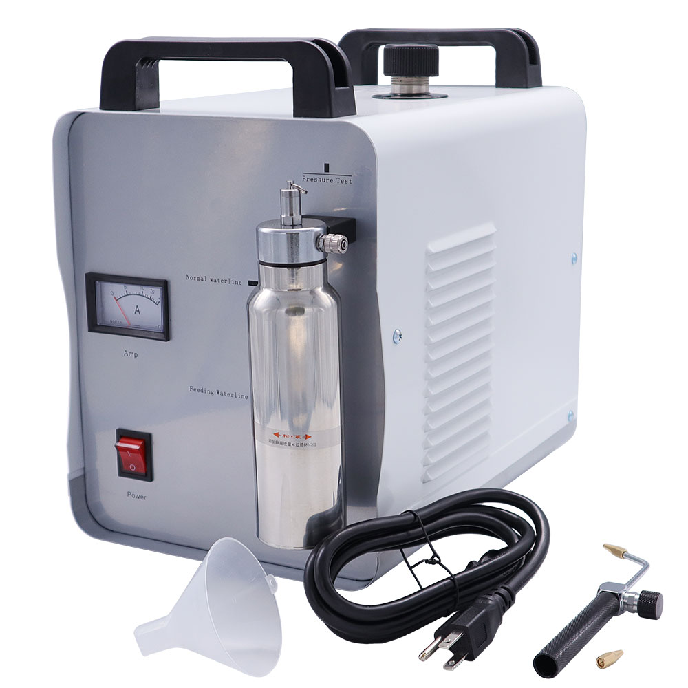 300W 110V Portable Oxygen Hydrogen Flame Generator Acrylic Polishing Machine 75L