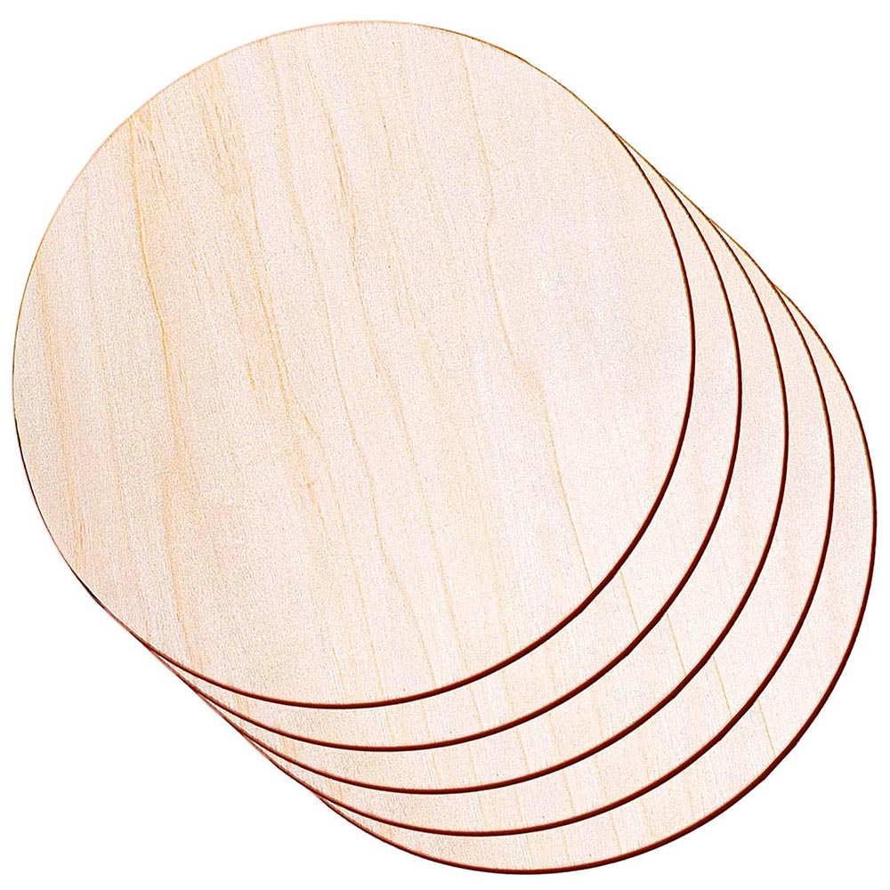 12 Pack Round Wood Circles 12 Inch Unfinished Wood Rounds Sign Circle Blank Slices for Crafts DIY Door Hanger, Engraving crafts, Painting, DIY Decor