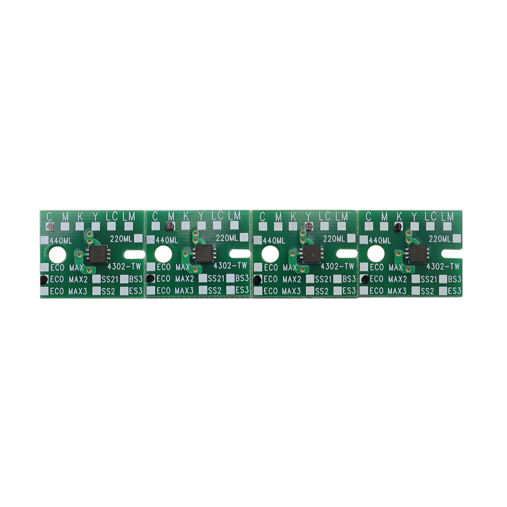 Generic 440ml One-time Chip for Roland VP-300 / 540 Eco-Solvent Max2 Ink - 4pcs/set