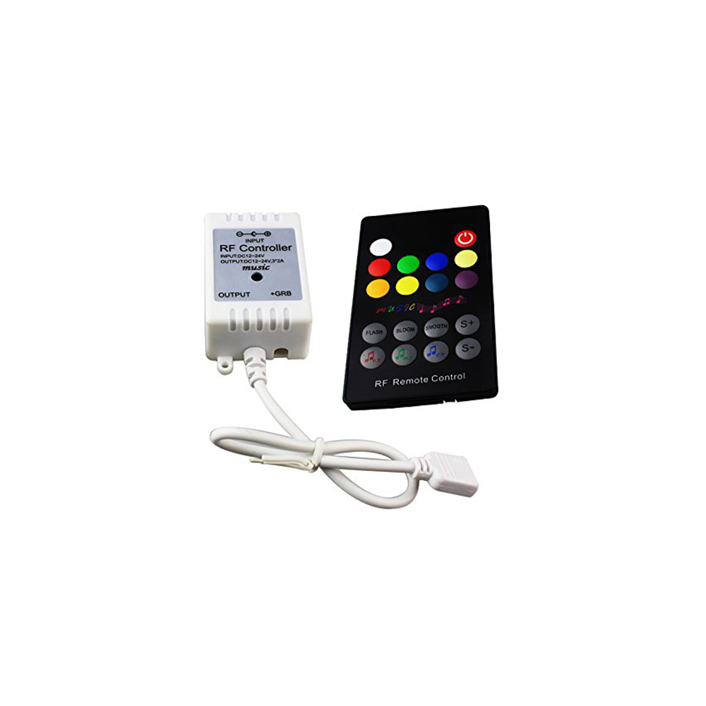 18Key RF remote led rgb controller mini music controller