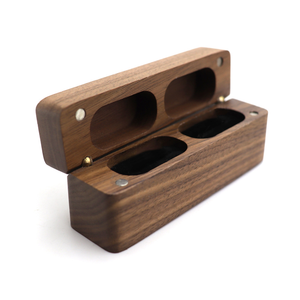 US Stock, CALCA 12PCS 90mm Wood Blank Double Ring Box with Magnetic Retro Jewelry Wooden Storage Box For Wedding Ceremony Ring Box Jewelry Case Gifts US Stock, CALCA 12PCS 90mm Wood Blank Double Ring Box with Magnetic Retro Jewelry Wooden Storage Box For Wedding Ceremony Ring Box Jewelry Case Gifts
