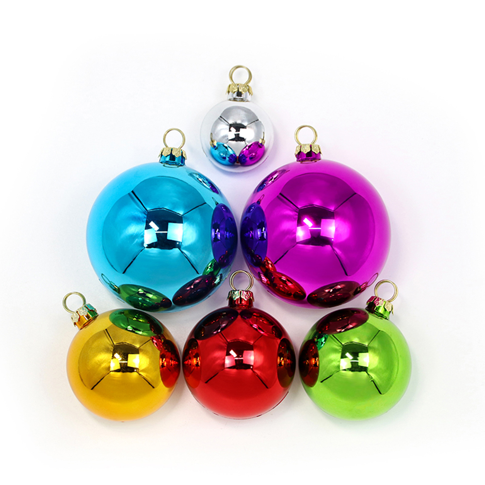 CALCA 3.15" x 2.4" Sublimation Plastic Festive Wedding Party Decoration Christmas Ball Medium 200PCS