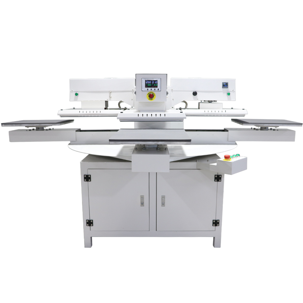 220V 7.5KW 34A 16" x 20" 4 Station Automatic Heat Press