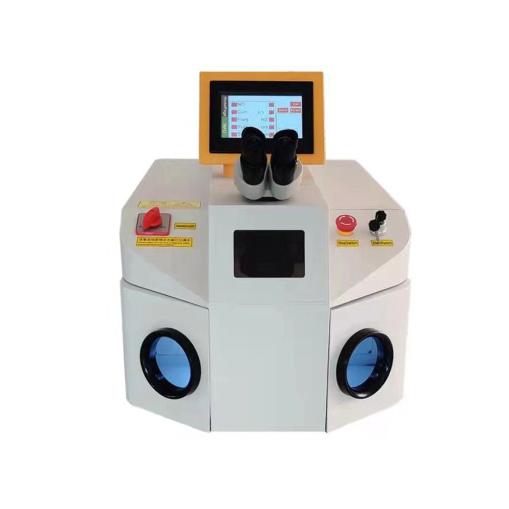 US Stock 200W Desktop Jewelry Laser Welding Machine for Metal Gold Silver Jewelry(60 Joules)