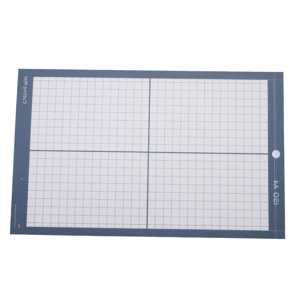 A4 Non Slip Vinyl Cutter Plotter Cutting Mat with Craft Sticky Printed Grid