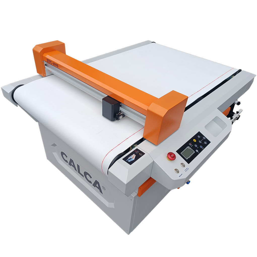 US Stock CALCA 24" x 35" Auto Fed Flatbed Digital Cutter Roll Cutter for DTF Printing Film