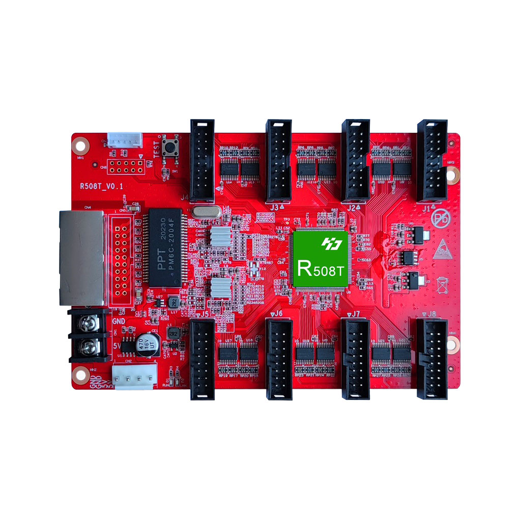 HUB75E Port LED display Receiving Card HD-R508T