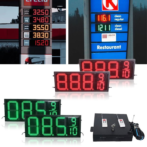 Gas Price LED Sign