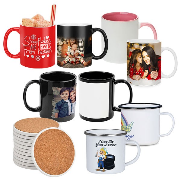 Sublimation Ceramic Mugs & Plates