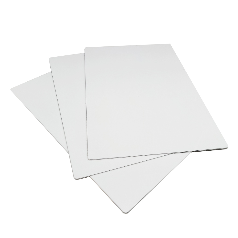 6" x 8" 100pcs Sublimation Blanks Aluminum Sheet Metal Board Gloss White 1.1mm Thickness 6" x 8" 100pcs Sublimation Blanks Aluminum Sheet Metal Board Gloss White 1.1mm Thickness