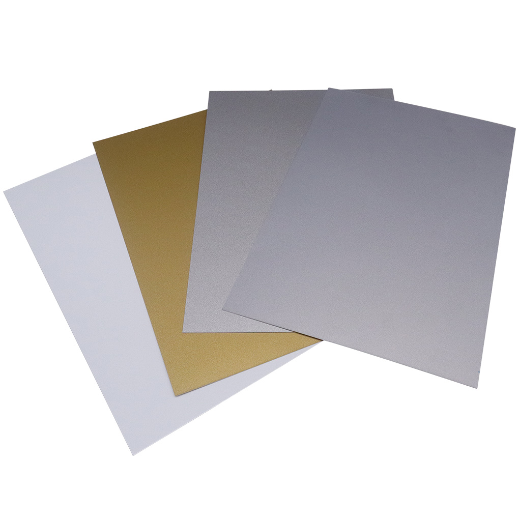 6" x 8" 100pcs Sublimation Blanks Aluminum Sheet Metal Board 0.45mm Thickness Pearlized Gold Silver White Sparkle Silver 6" x 8" 100pcs Sublimation Blanks Aluminum Sheet Metal Board 0.45mm Thickness Pearlized Gold Silver White Sparkle Silver