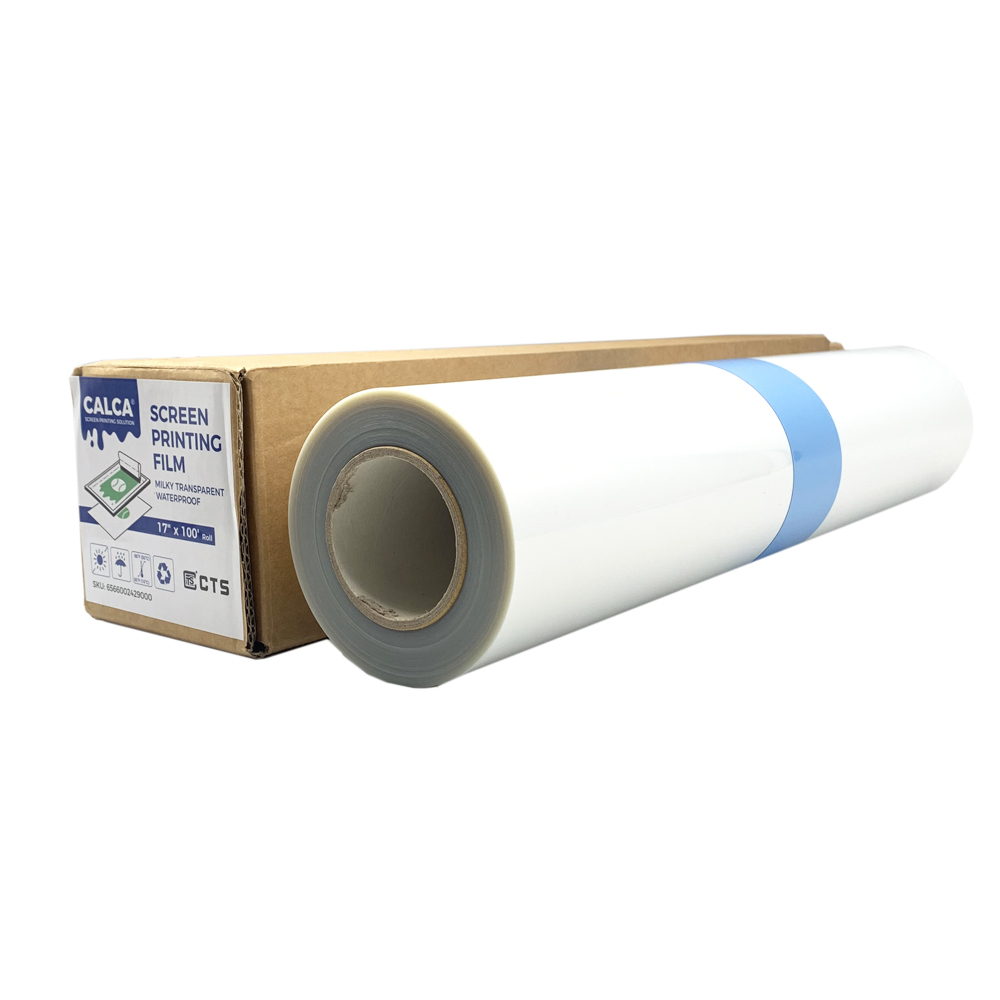 CALCA Waterproof Inkjet Milky Transparency Film for Silk Screen 60" x 100FT - 1 Roll