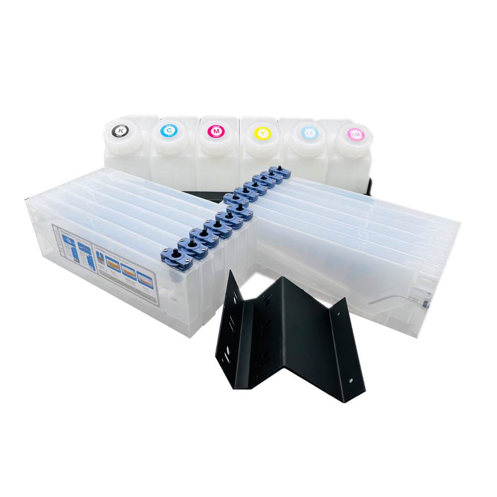 Generic Mimaki Bulk Ink System with 6 Bottles, 12 Cartridges