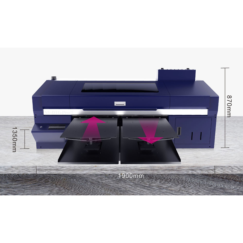Impresion DTG PRO II CON 3 CABEZAL I3200-A1