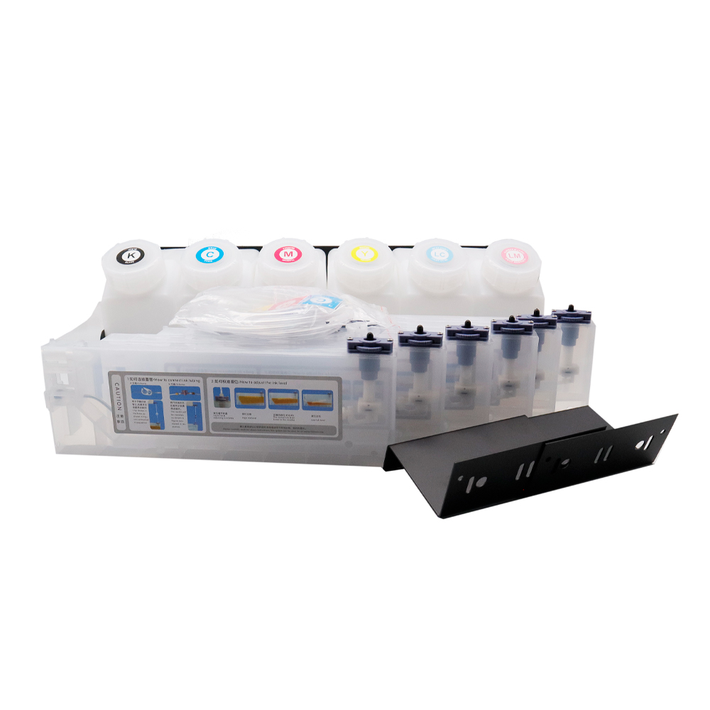 Roland Bulk Ink System--6 Bottles, 6 Cartridges