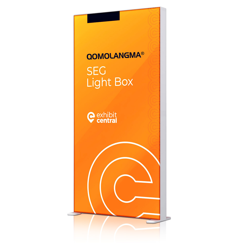 US Stock QOMOLANGMA 3 x 6ft Aluminum Modular SEG Lightbox Display, Frame Only (120mm SEG Extrusion)