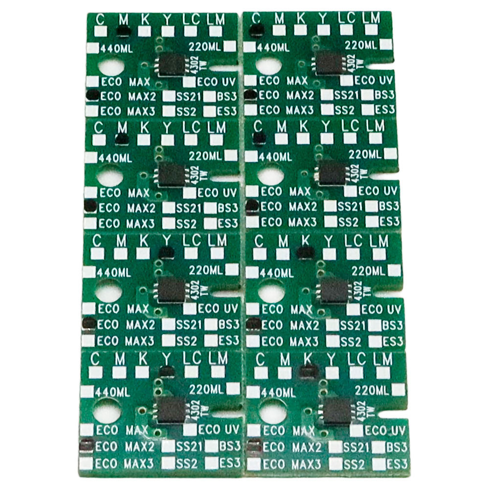 Generic Permanent Roland VS-540 / VS-640 ECO Solvent Max2 Chip, 8pcs/set