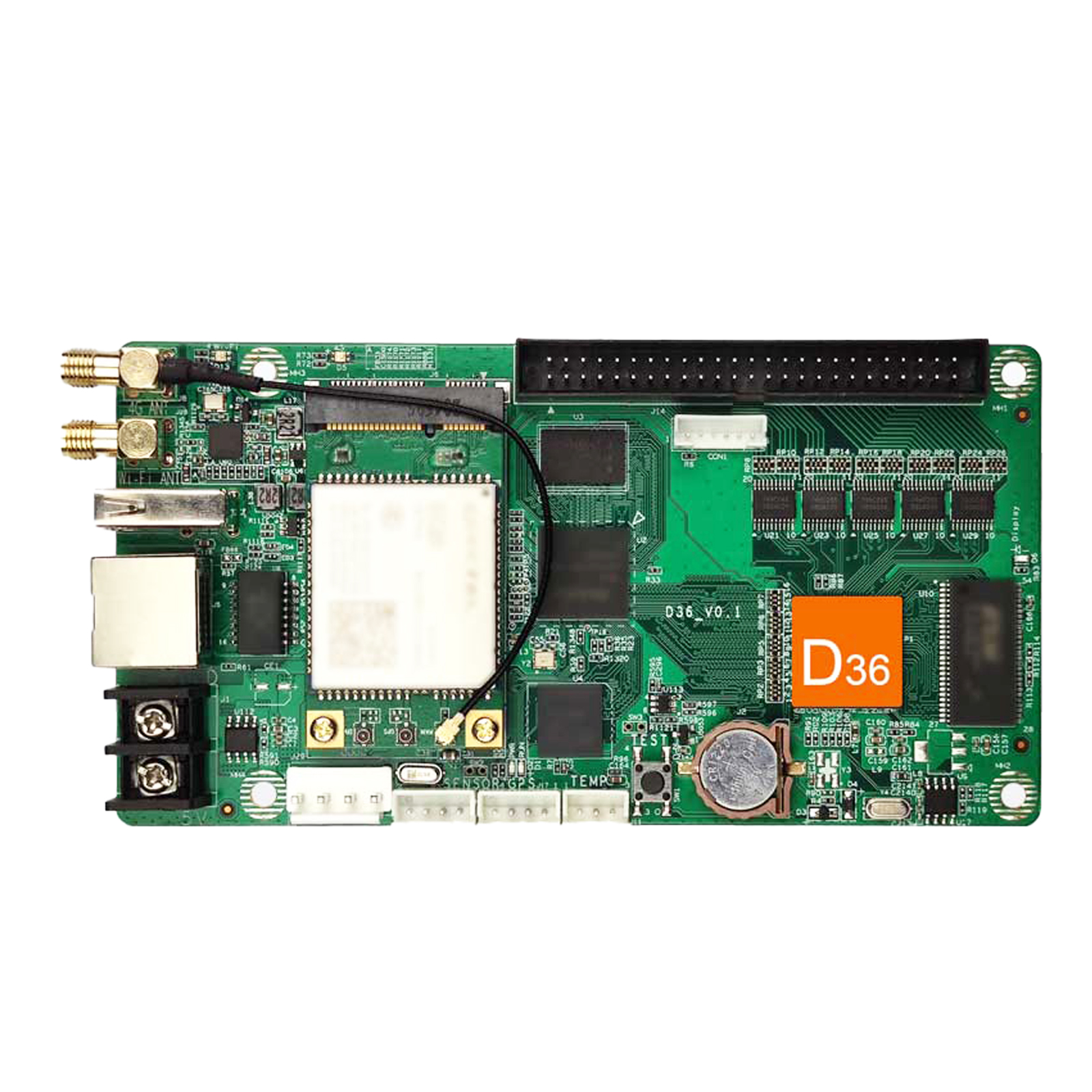 HD Full Color Banner Screen Control Card HD-D36