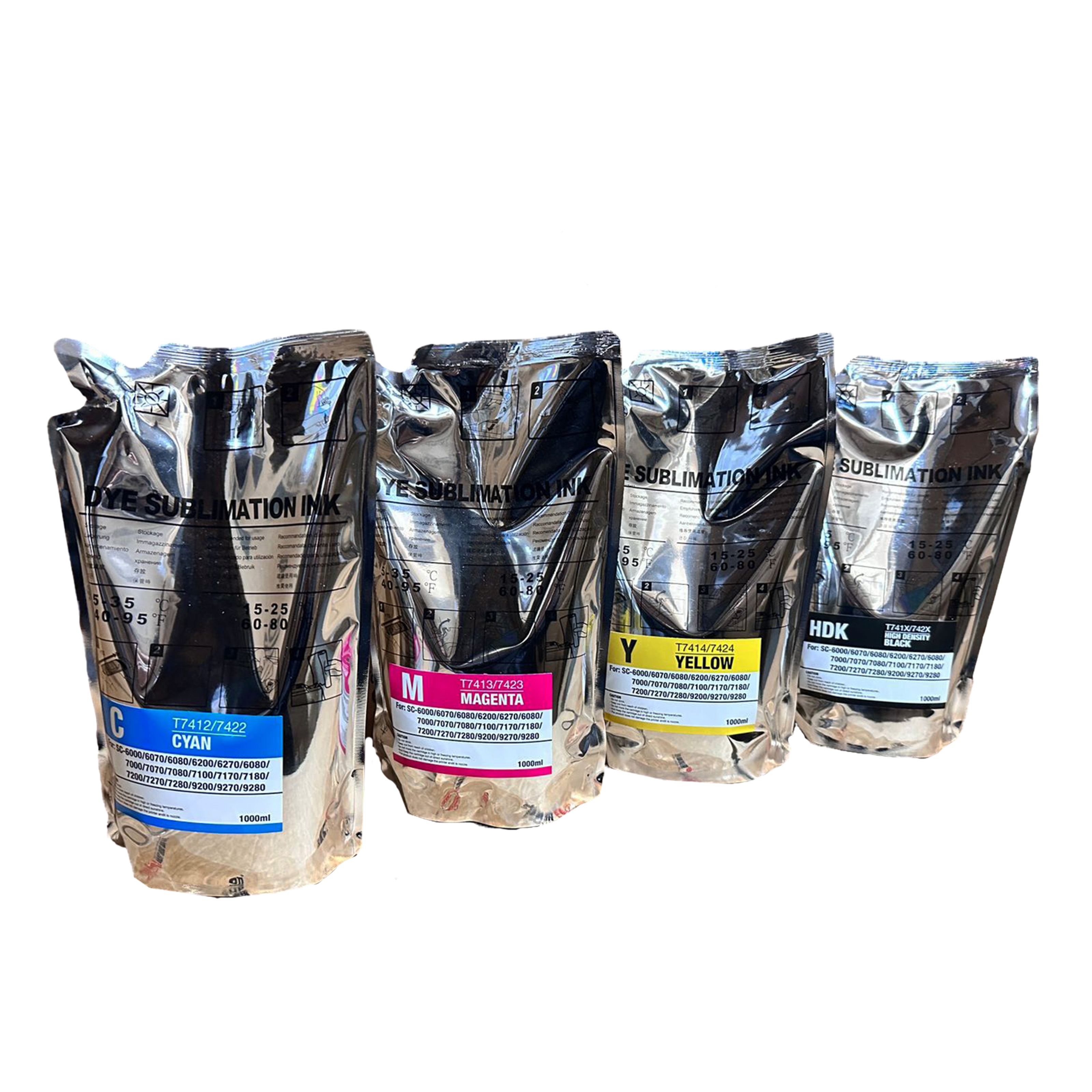 Tinta de sublimación epson T7412/T7422,T7413/T7423/T7414/T7424/T741X/T742X