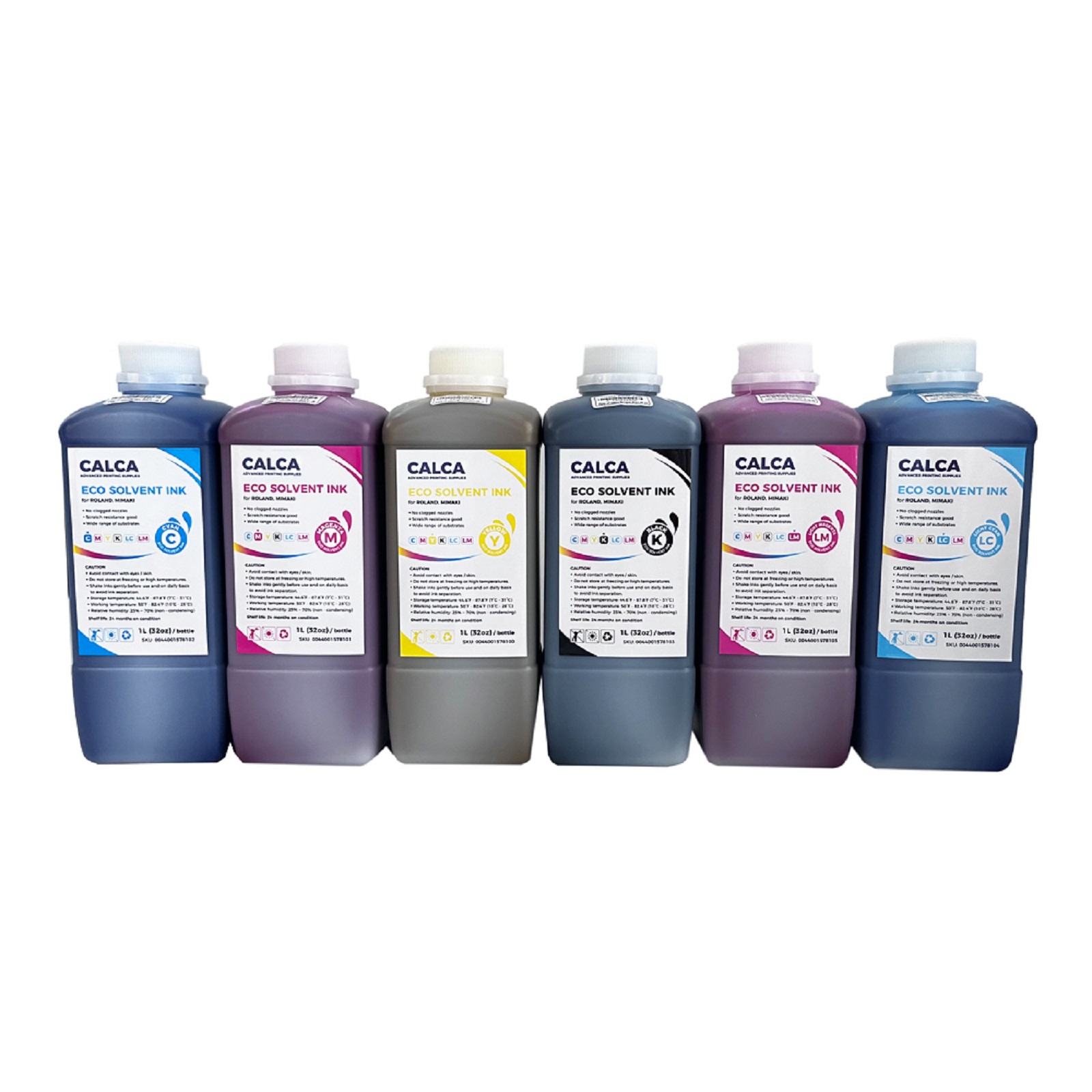 US Stock, CALCA Compatible Roland ECO Solvent Ink