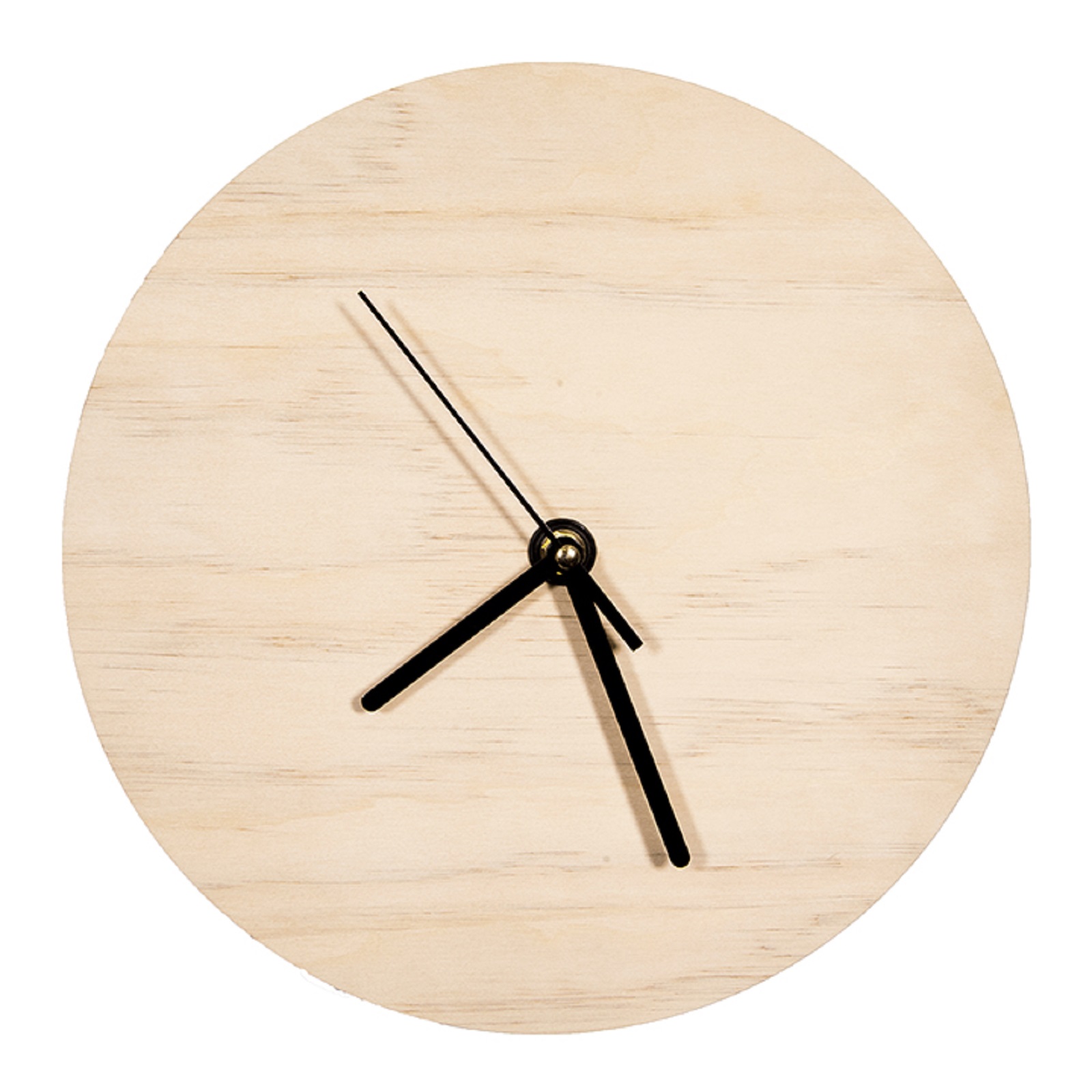 20pcs Sublimation PlyWood clock with metal pointers