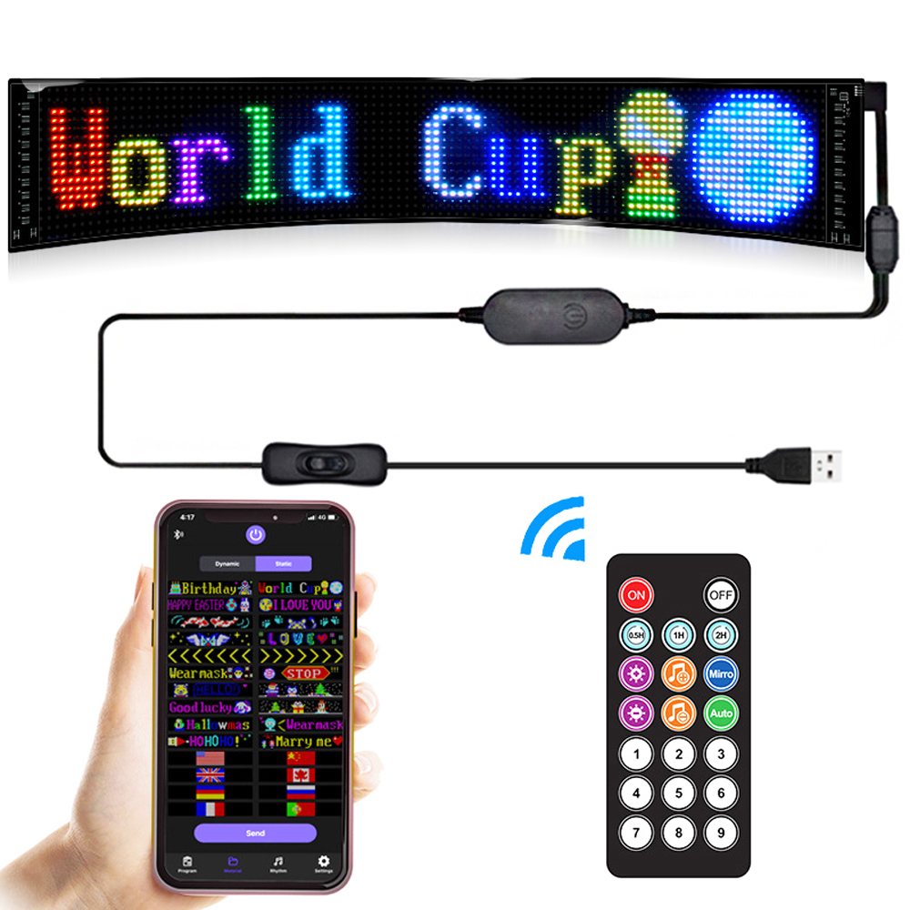 US Stock P6.5 USB  Bluetooth 16x64 Plus Flexible Display Kit