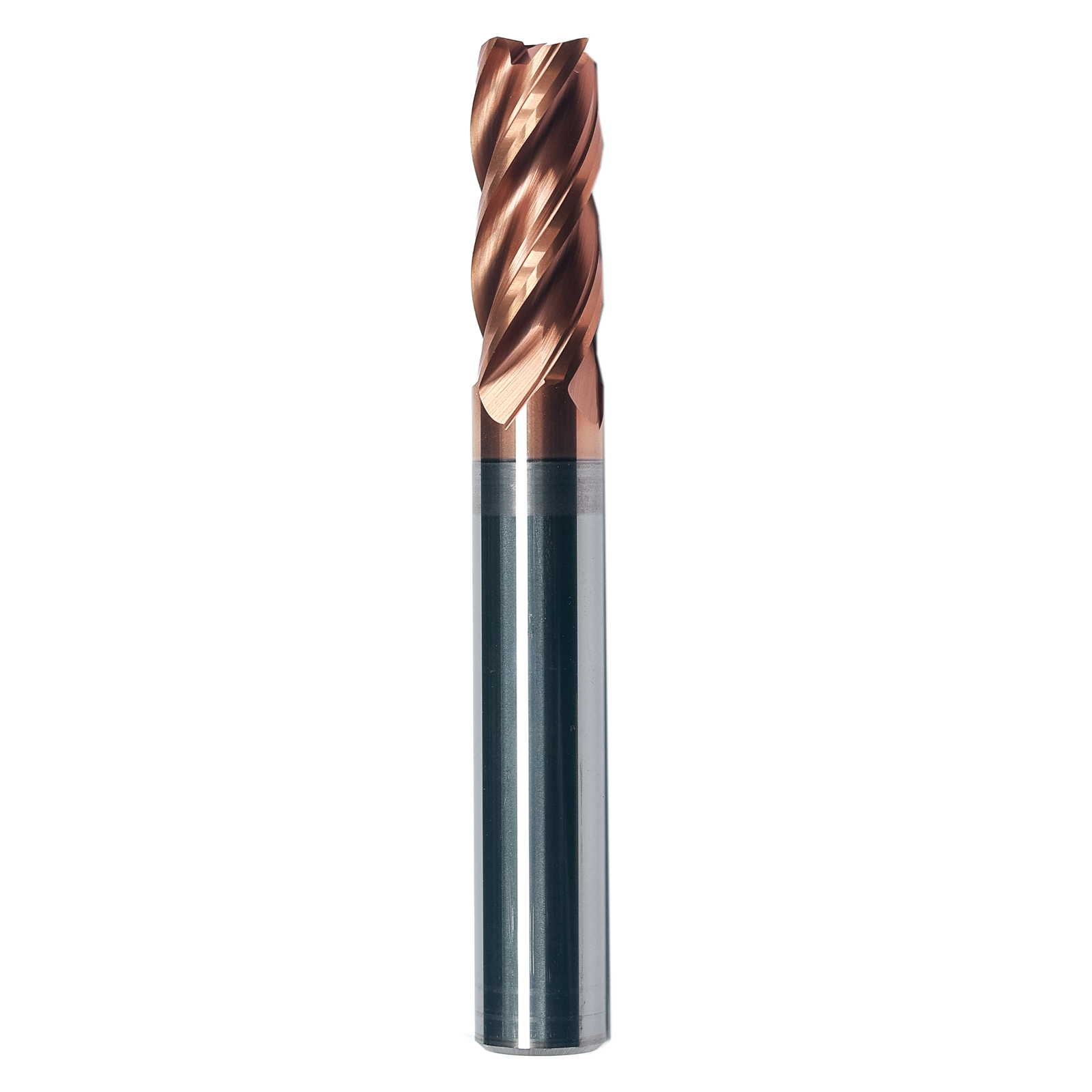 Universal 4-Edge AlCr Coated Carbide Milling Cutter