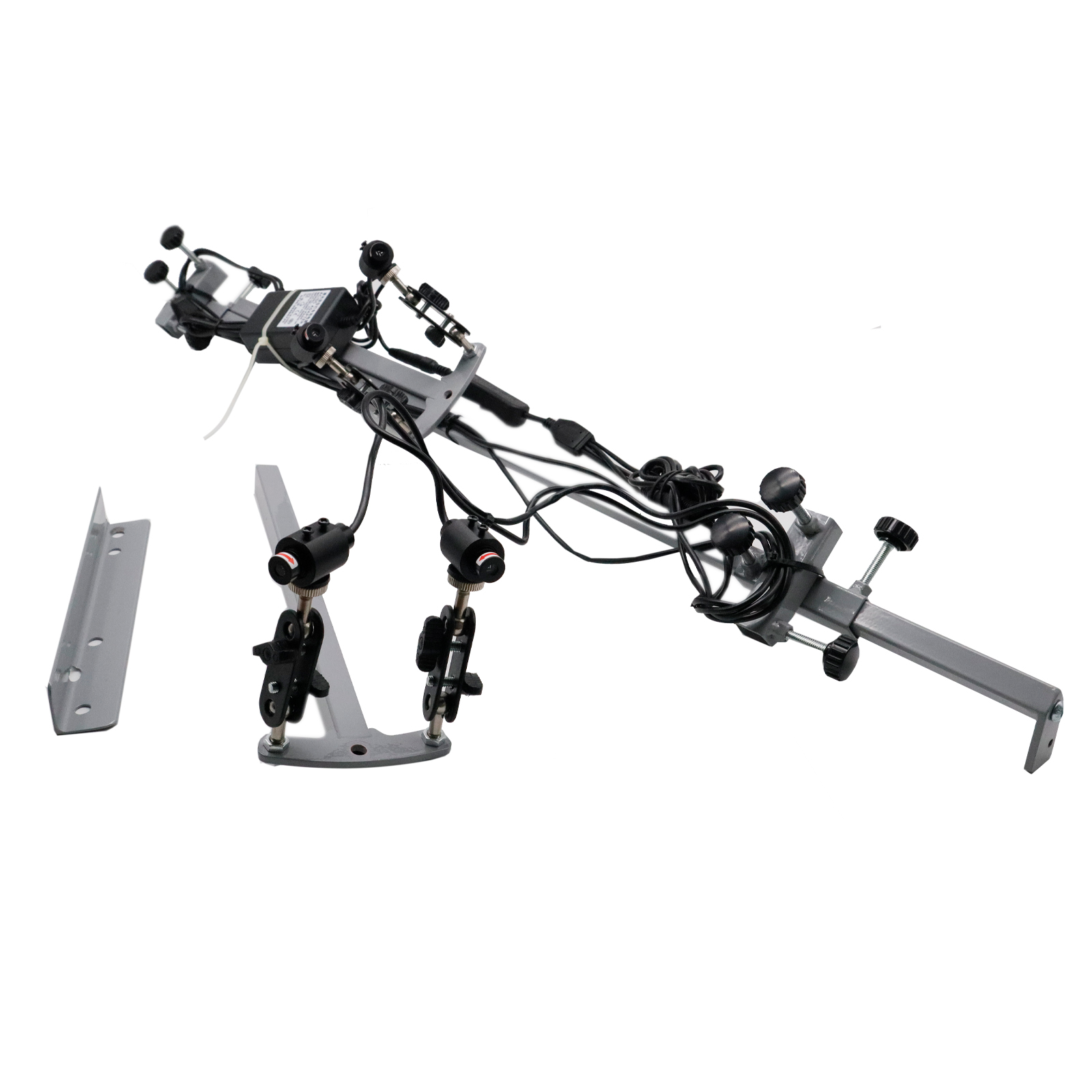 US Stock Laser Positioning System for MEM 16" x 20" Pneumatic Double Station Heat Press