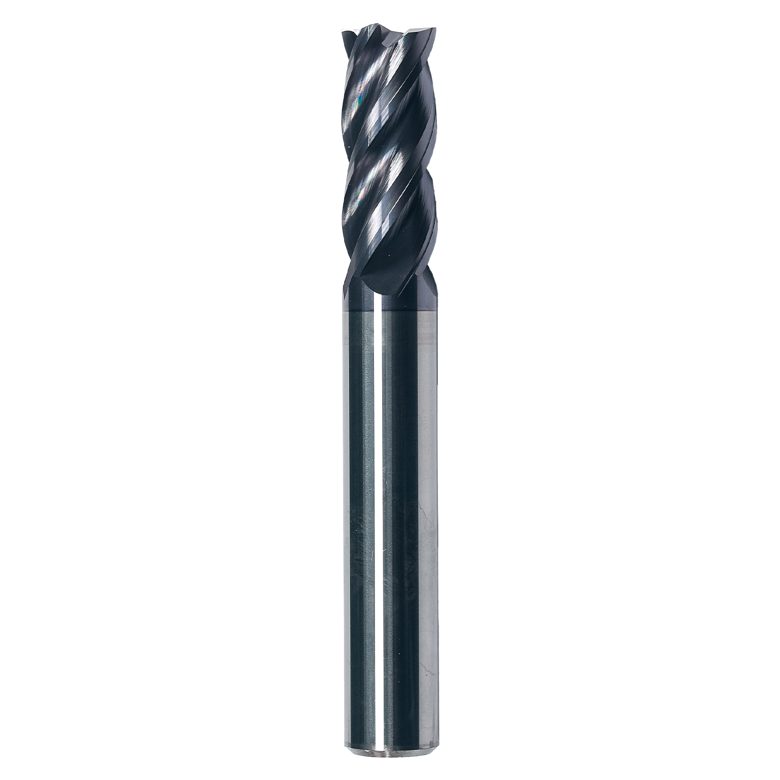 Reinforced Purpose 4-Edge Milling Cutter nACo3 Coating