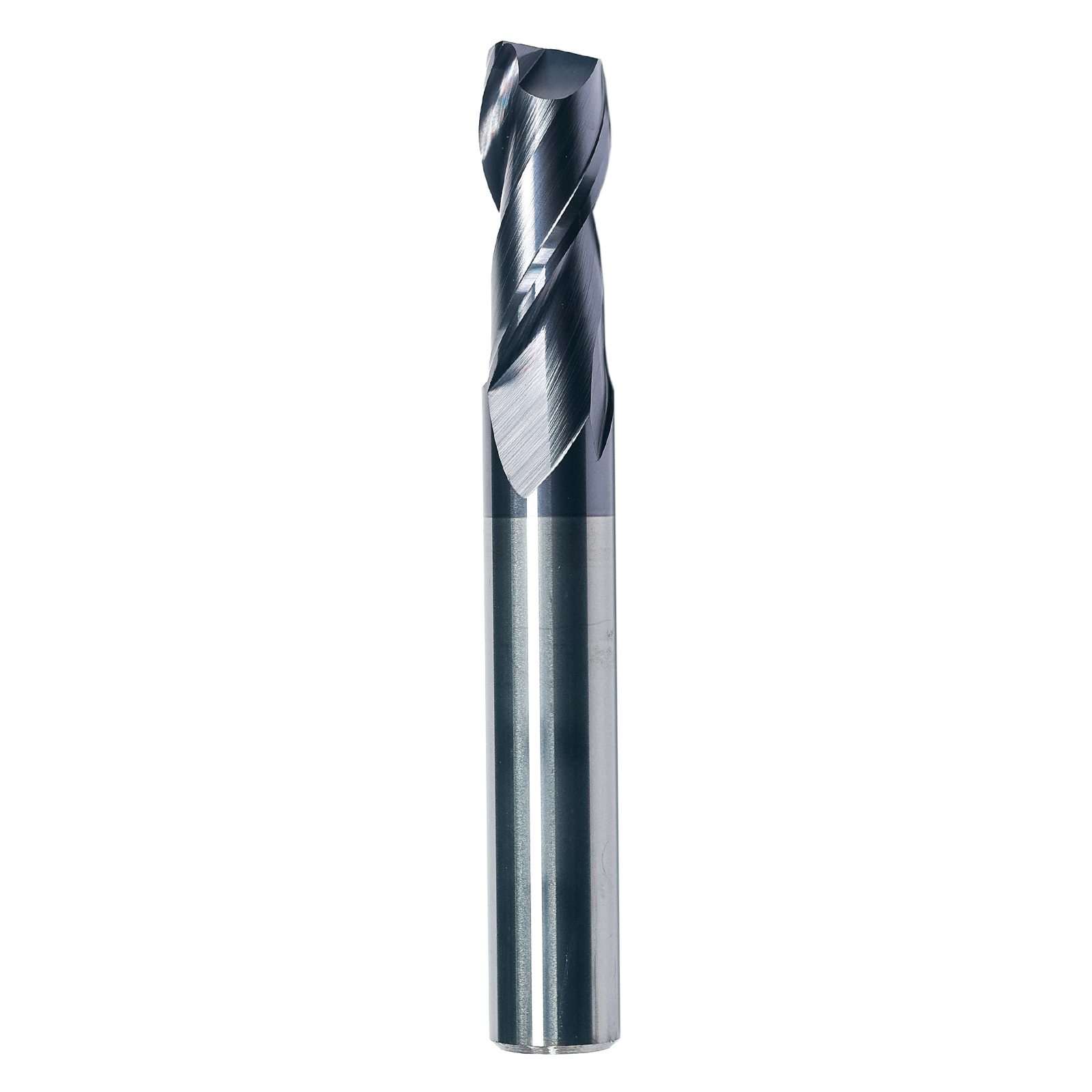 Reinforced 4-edge Round Nose Milling Cutter TiSiN Coating
