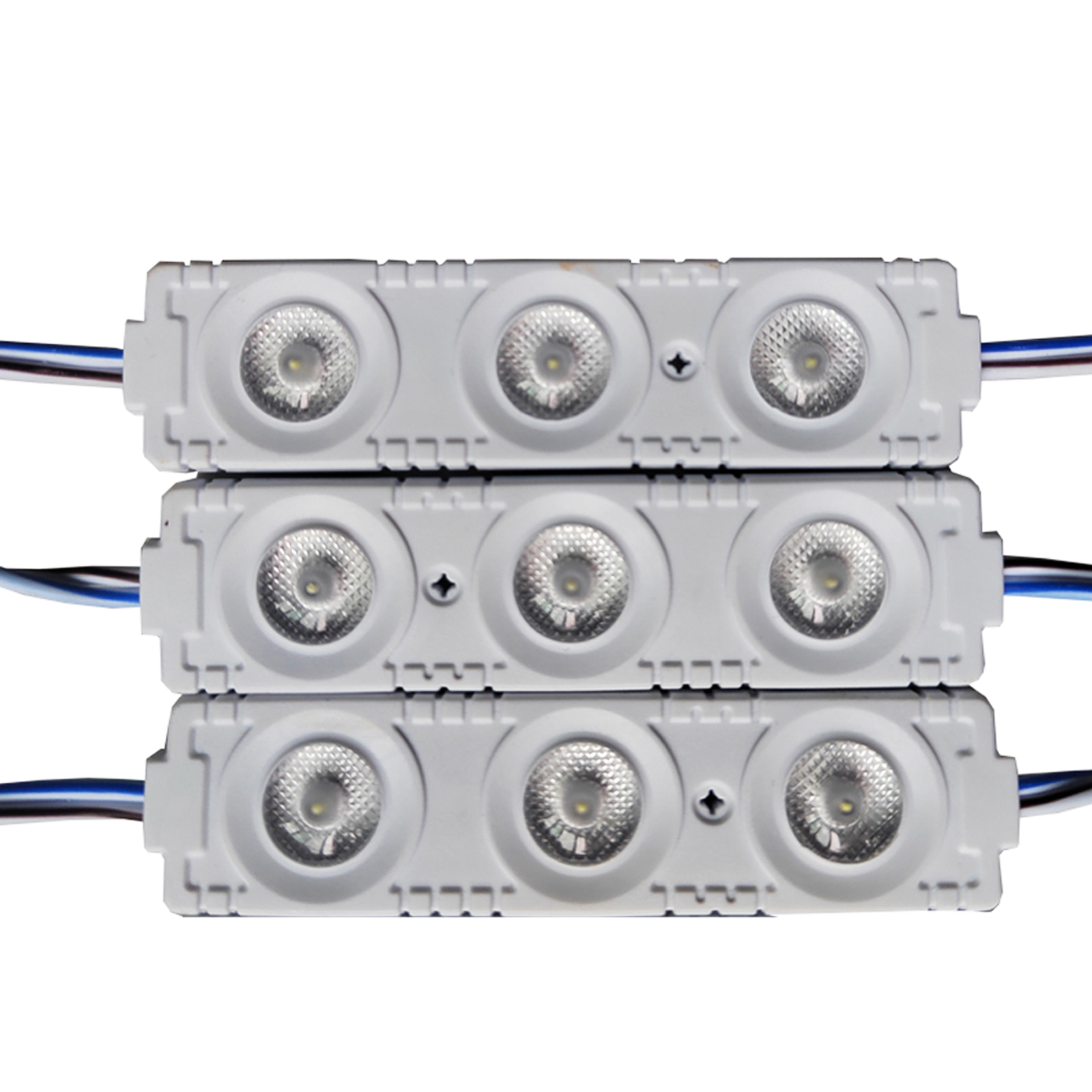 High Voltage 110/220V SMD 2835 Waterproof LED Module (3 LEDs, White Light, 2W,L88xW22xH15mm) for Signage High Voltage 110/220V SMD 2835 Waterproof LED Module (3 LEDs, White Light, 2W,L88xW22xH15mm) for Signage