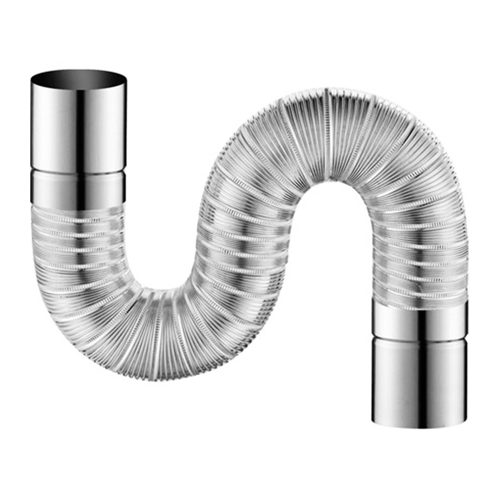 Strong Aluminum Vent Pipe Exhaust Pipe Extension for CALCA Universal Filterless Electrolytic Fume Extractor Strong Aluminum Vent Pipe Exhaust Pipe Extension for CALCA Universal Filterless Electrolytic Fume Extractor