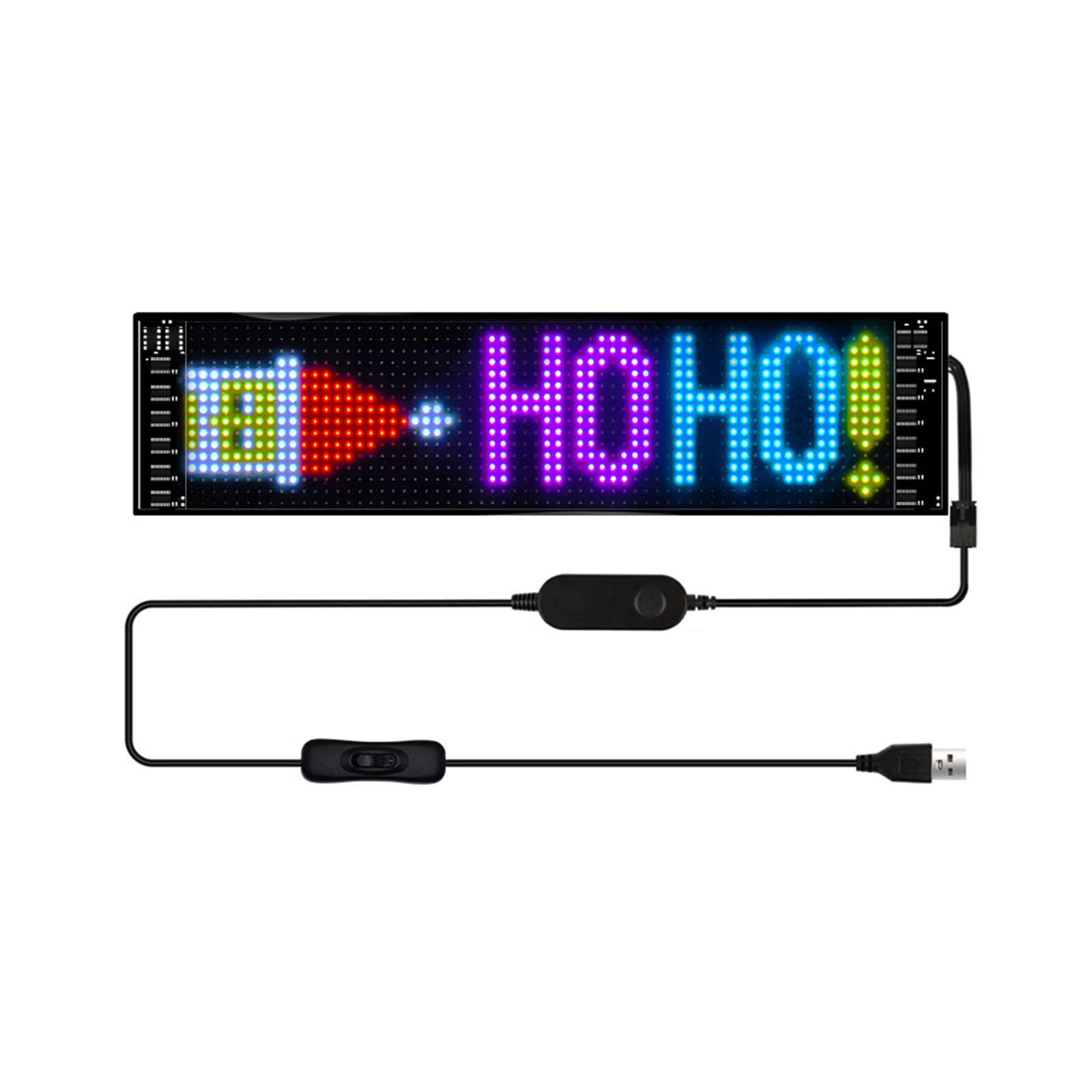 US Stock P6.5 USB Bluetooth 16x96 Flexible Display Kit