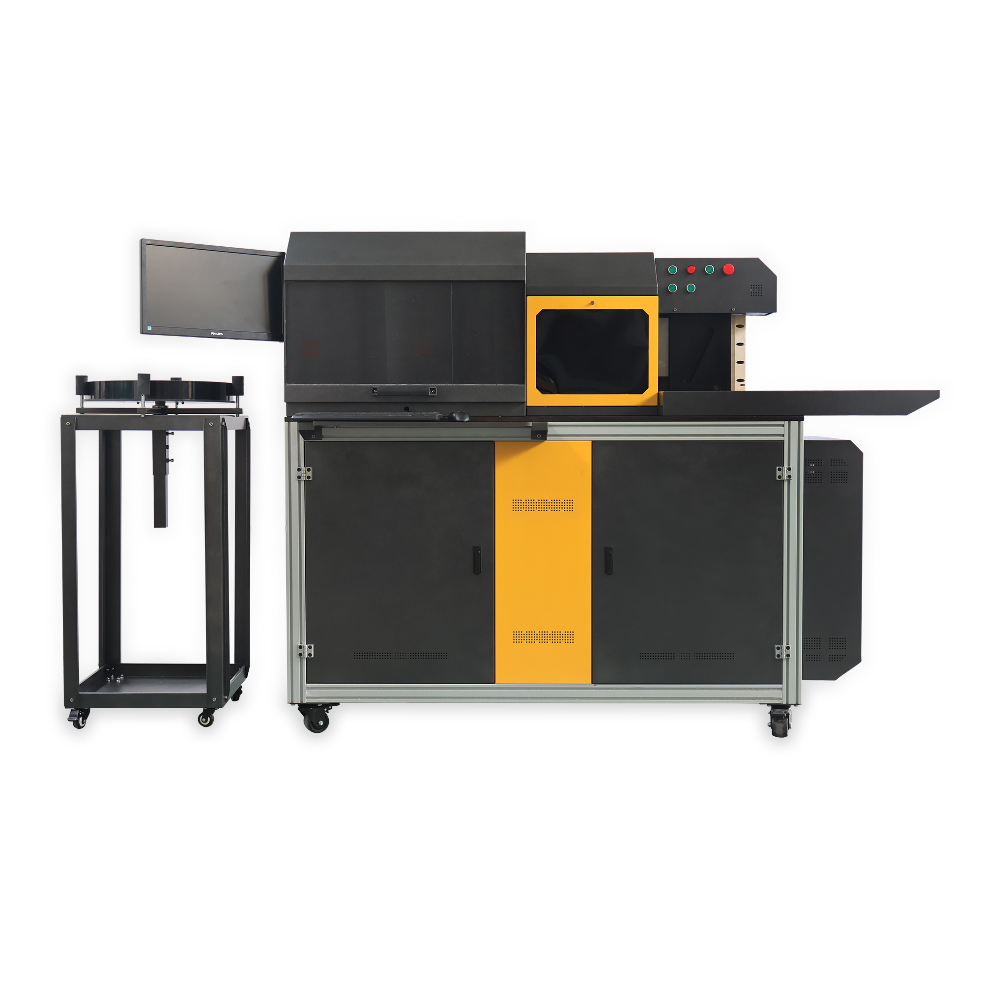 Multifunction Automatic CNC Metal Channel Letter Notching Flanging Bending Machine Multifunction Automatic CNC Metal Channel Letter Notching Flanging Bending Machine