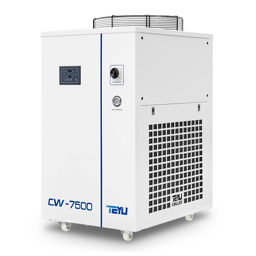 S&A CW-7500FN Industrial Refrigeration System (8.02HP, AC 3P 380V, 60HZ) for 600W CO2 Laser Machine S&A CW-7500FN Industrial Refrigeration System (8.02HP, AC 3P 380V, 60HZ) for 600W CO2 Laser Machine