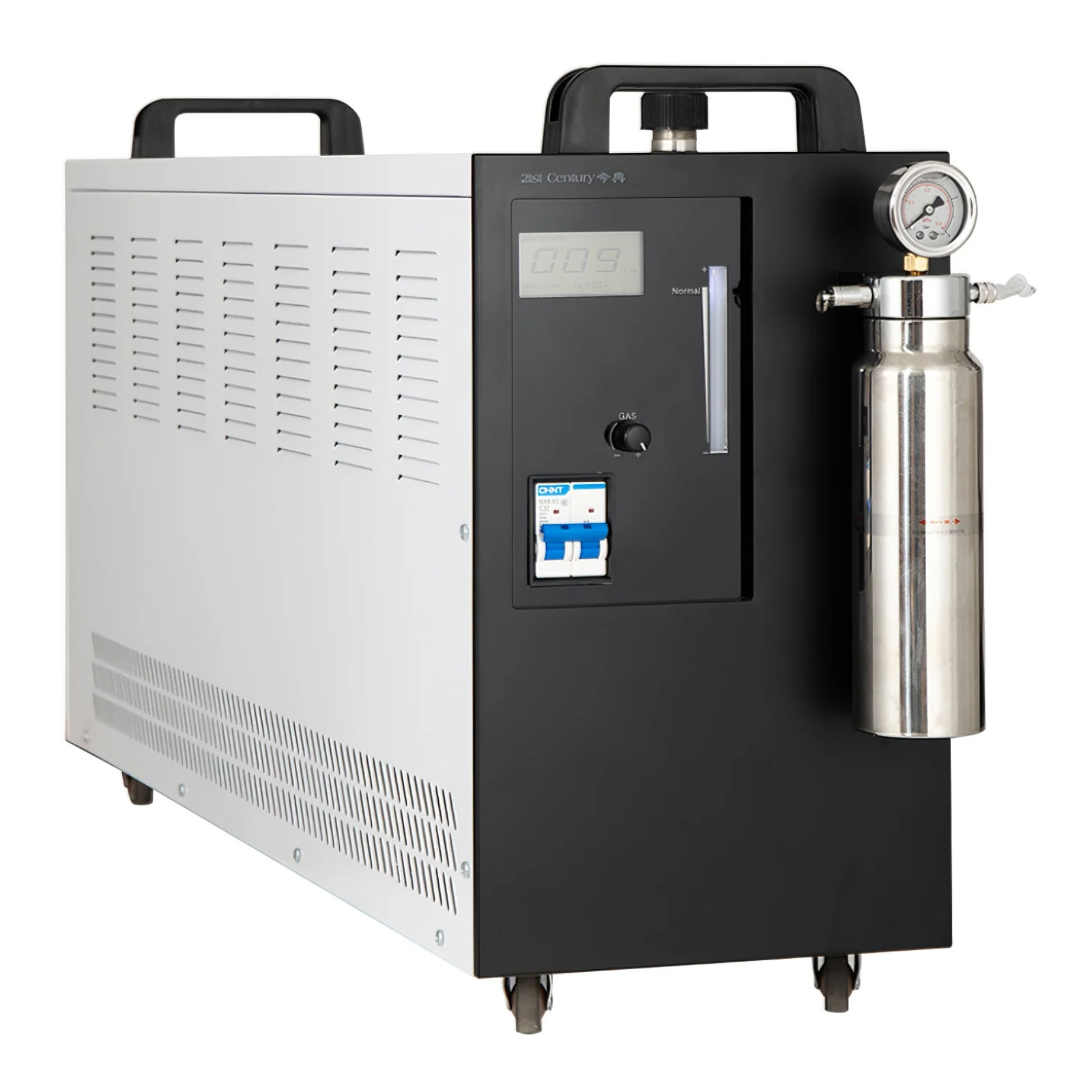 2400W Oxyhydrogen Water Welder Acrylic Flame Polisher Jewelry Welder, 600L/hour Gas Generation