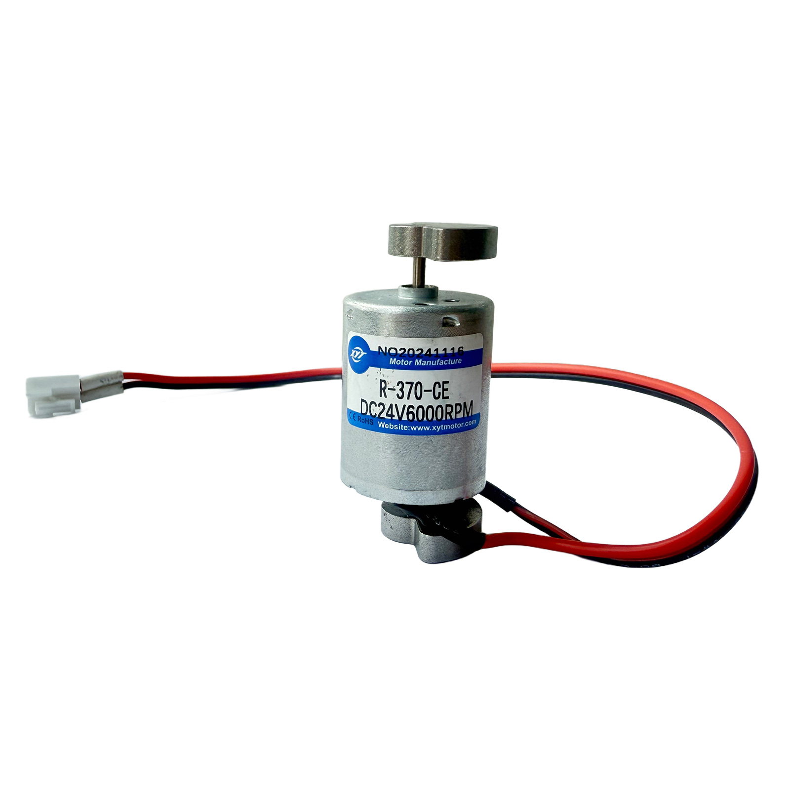 Mini Brushed Vibration Motor R370 DC 24V 6000RPM Vibration Motor, for H650A Powder Shaker Mini Brushed Vibration Motor R370 DC 24V 6000RPM Vibration Motor, for H650A Powder Shaker