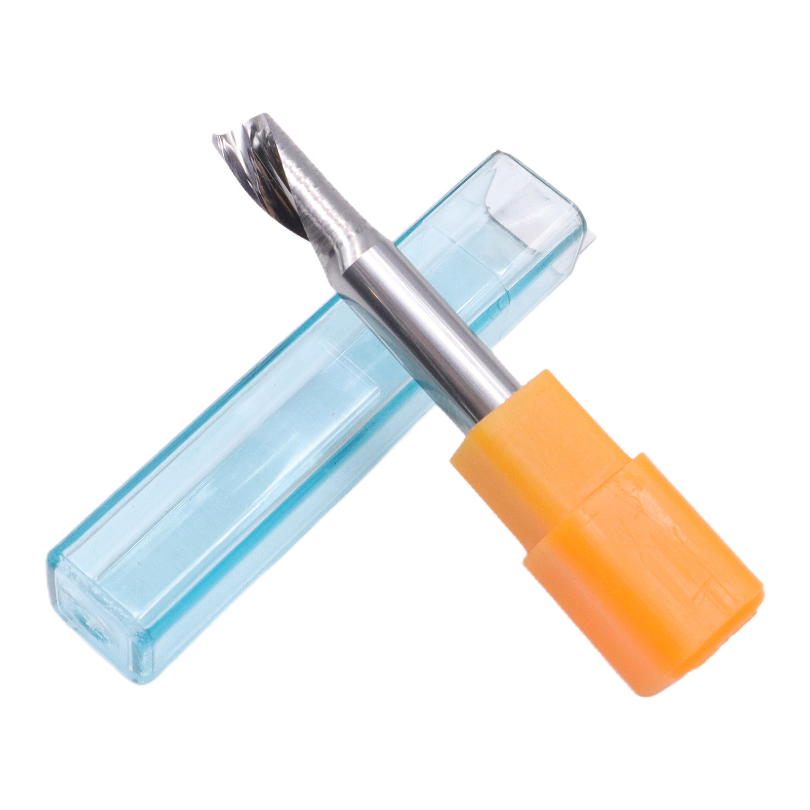 Imported Tungsten Steel Solid Carbide Single Flute Spiral End Mills CNC Router Bits for Aluminum