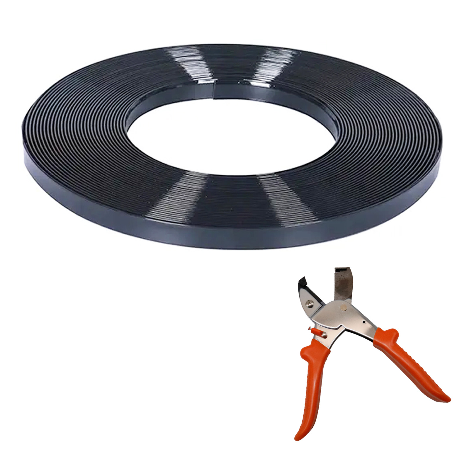 26mm (1") x 40m (131ft)/roll 2rolls/pack Arrow Trim Cap + Trim Cap Galvanized Hand Notcher Tool for Channel Letter