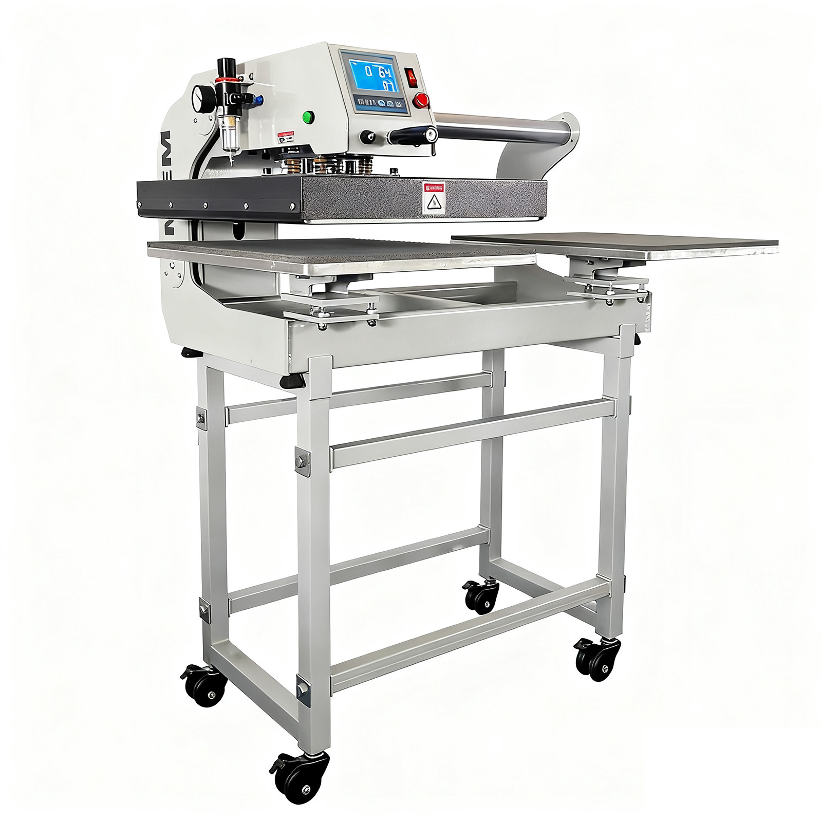 US Stock MEM 16" x 20" Semi-Automatic Pneumatic Double Station Heat Press US Stock MEM 16" x 20" Semi-Automatic Pneumatic Double Station Heat Press