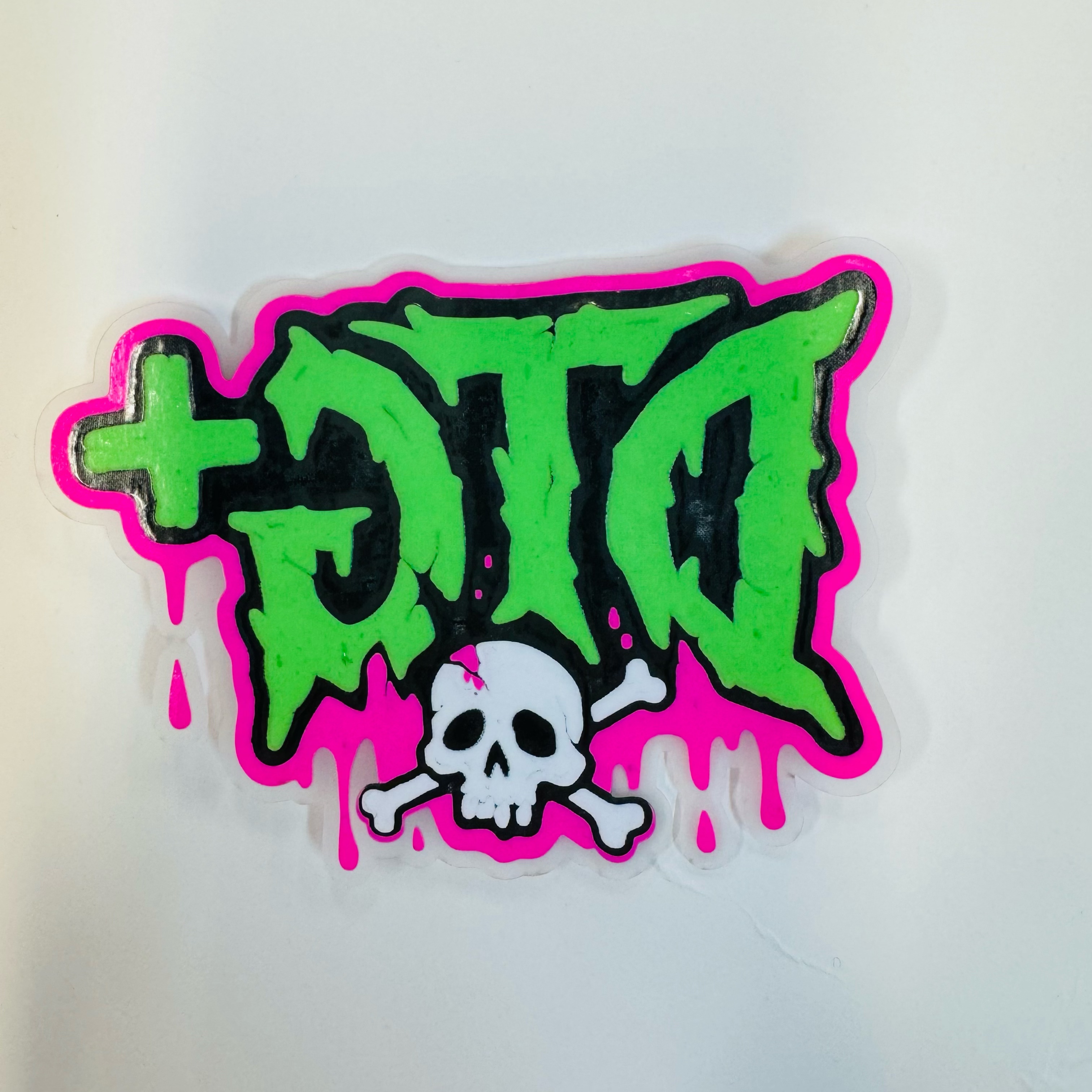 CALCA Glow-in-the-Dark Water-Based Paste Screen-Printed Fabric Patch Heat Transfer Clothing Label for Garments