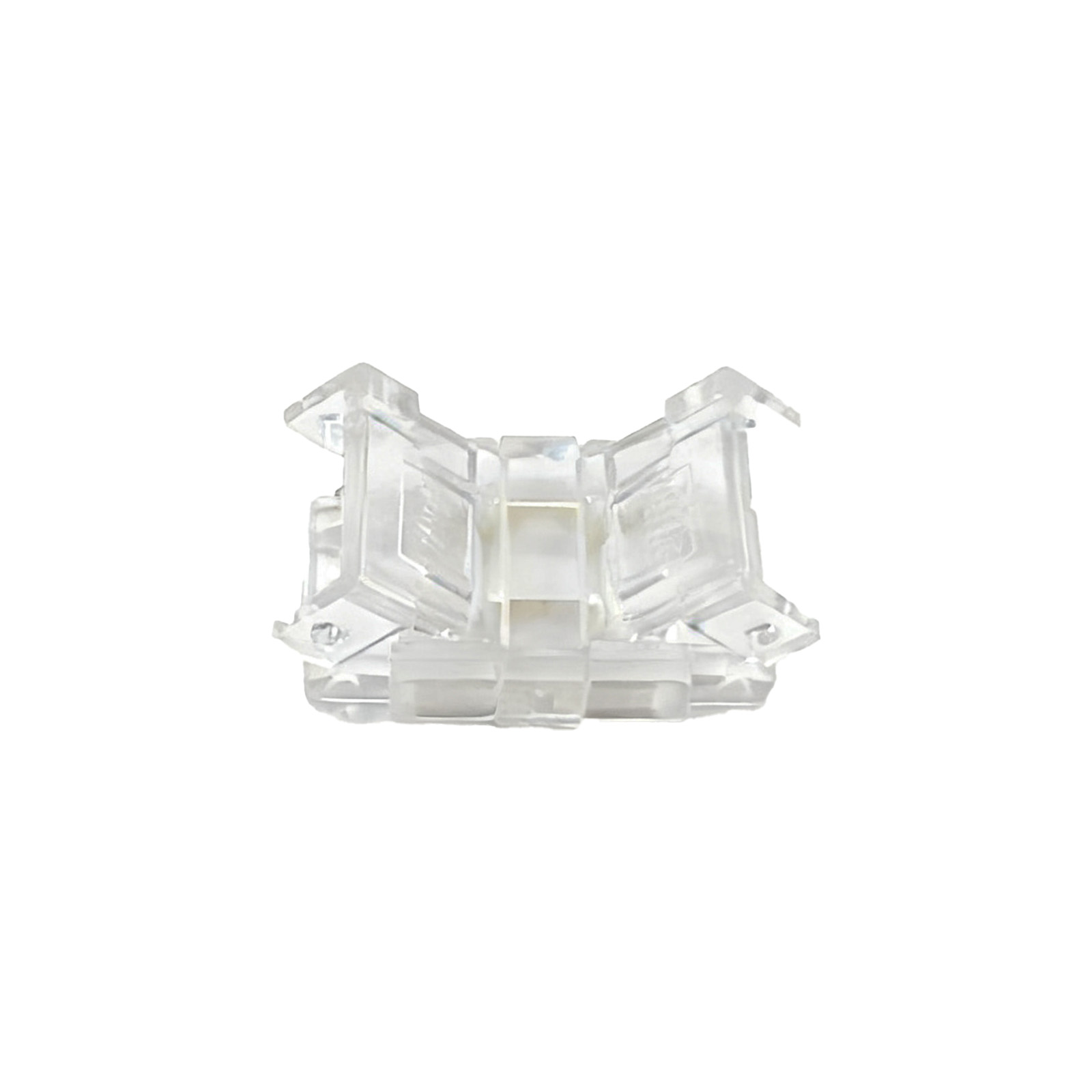 LED Strip Connectors Type1 100pcs/pack 8mm 2pin Solderless Clip-on Coupler Connector 2pin for  LED Strip Light