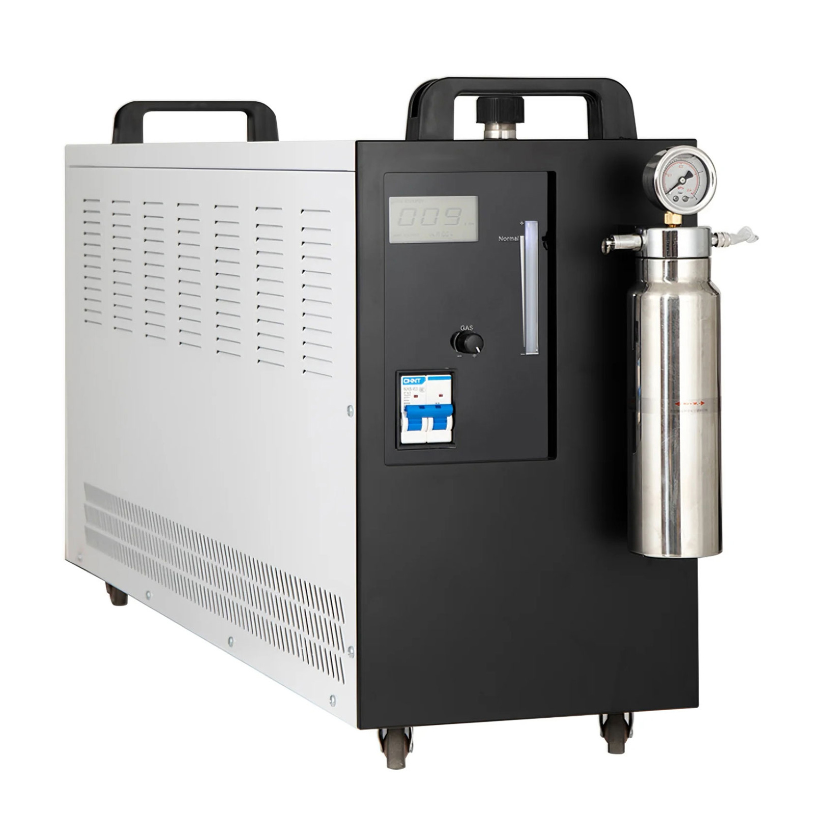 2400W Oxyhydrogen Water Welder Acrylic Flame Polisher Jewelry Welder, 600L/hour Gas Generation