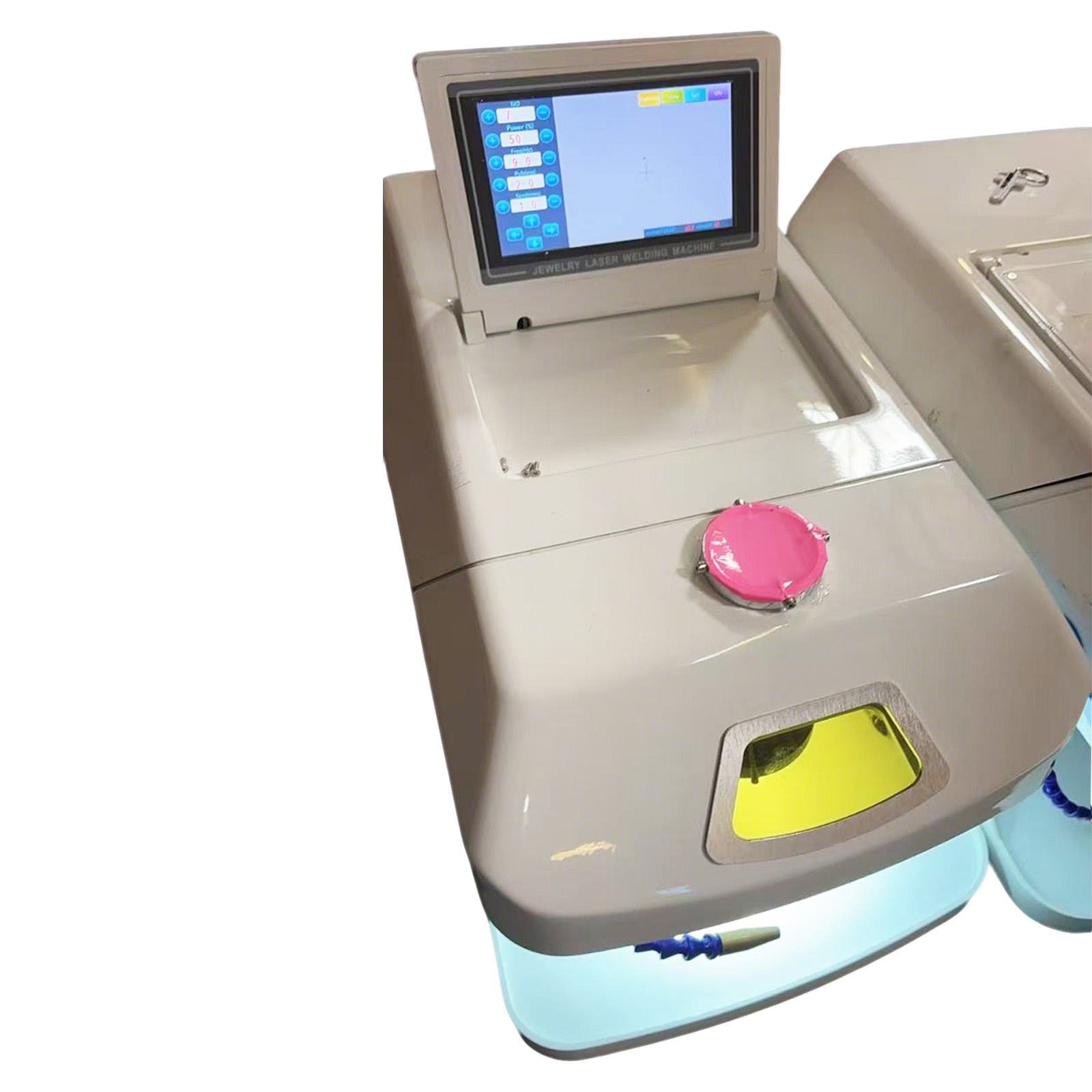 USED CALCA Portable 100W Desktop Jewelry Laser Welding Machine 60 Joules